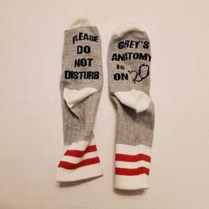 Grey's Anatomy Casual Crew Socks